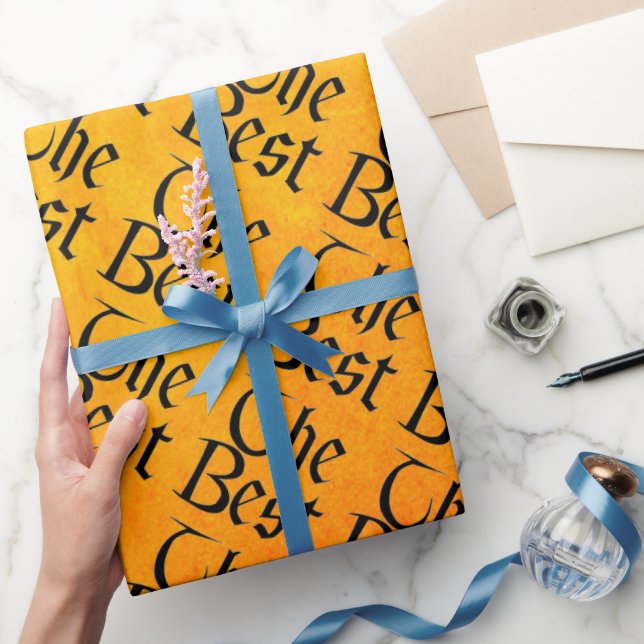 Cadeau Le meilleur papier d'emballage mat (Cadeaux)