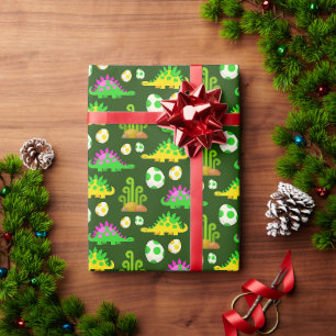 Cadeau Les dinosaures ! Papier d'emballage