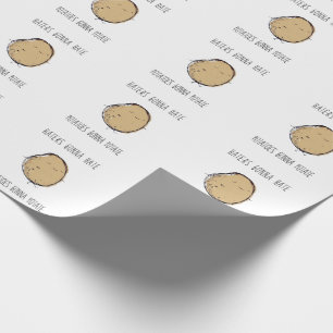 Cadeau Les pommes de terre vont servir de papier d'envelo