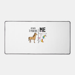 Cadeau licorne 71 ans anniversaire et moi autre
