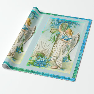 Cadeau Lovely Oubliez-Moi Pas Angel Papier Enveloppant
