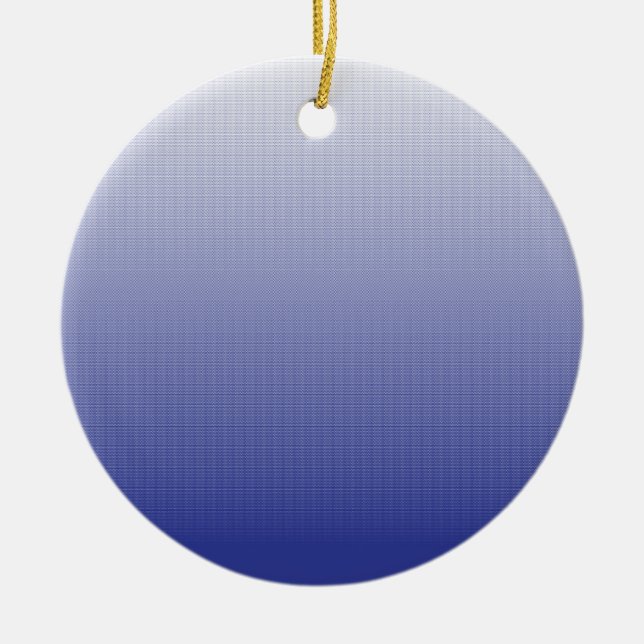 Cadeau Luxueux Ornement Dégradé Bleu (Devant)