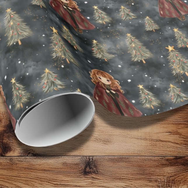 Cadeau Magique Assistant École Papier d'enveloppement de  (Wizard School Christmas Gift Wrap )