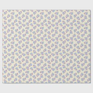 Cadeau Magique Unicorn enveloppement papier Arrière - pla
