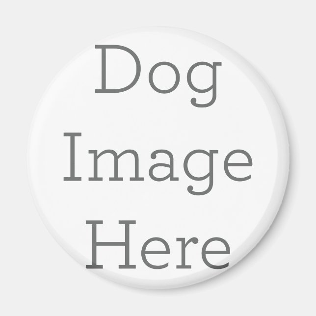 Magnet Standard, 5,7 cm Cercle (Devant)