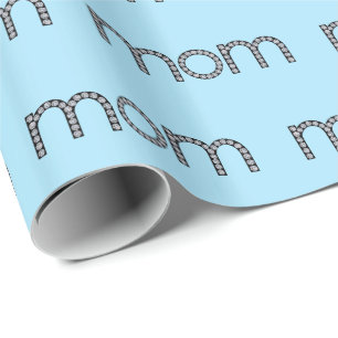 Cadeau Maman papier d'emballage