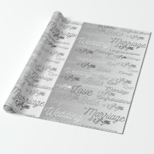 MARIAGE BELLS WRAPPER PAPIER