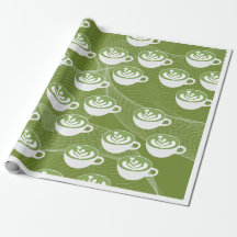 : Matcha Latte Love Wrapper Papier
