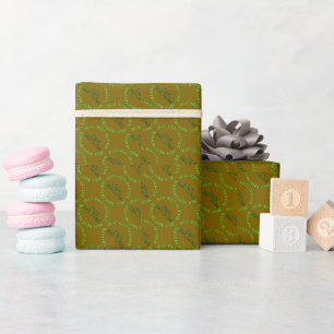 Cadeau Meilleur papier d'emballage brun brillant pour mèr