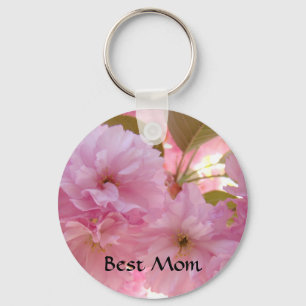 CADEAU MEILLEURE MÈRE Fleurs Porte-clés Floraison