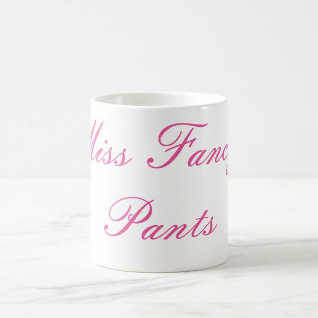 Cadeau mignon de Mlle Fancy Pants Mug Preppy Girly (Centre)