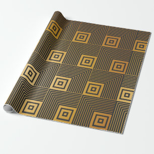Cadeau Motif papier peint vintage Art Déco
