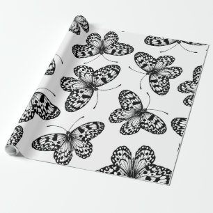 Cadeau Motif papillon en papier