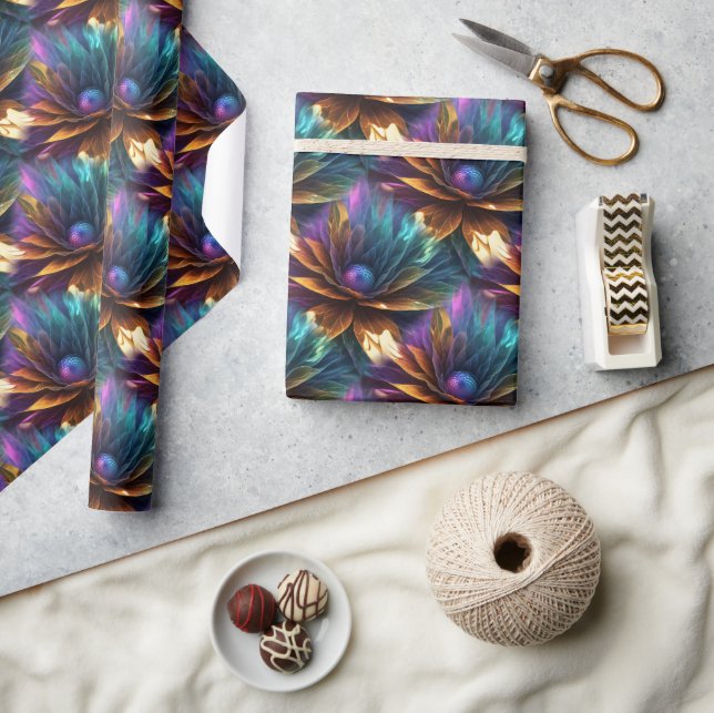 Cadeau Motifs Abstraits 60 Papier à envelopper (Artisanat)