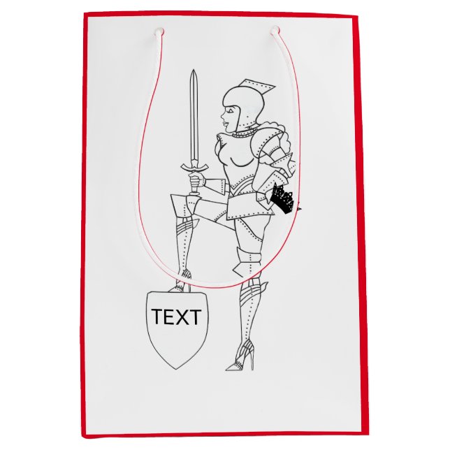 Cadeau Moyen Costume d'Armor Diva pour personnaliser le sac cad (Devant)