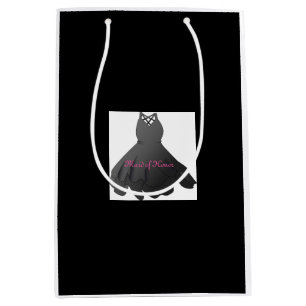 Cadeau Moyen Fête de mariage moderne femme d'honneur robe sac c
