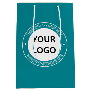 Cadeau Moyen Personnaliser votre entreprise Logo Texte Sac cade