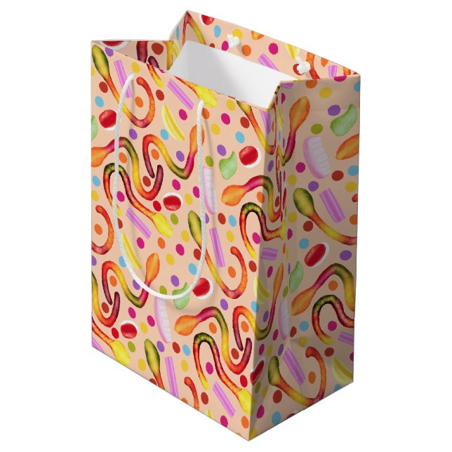 Cadeau Moyen Sac à bonbons (Dos Angle)