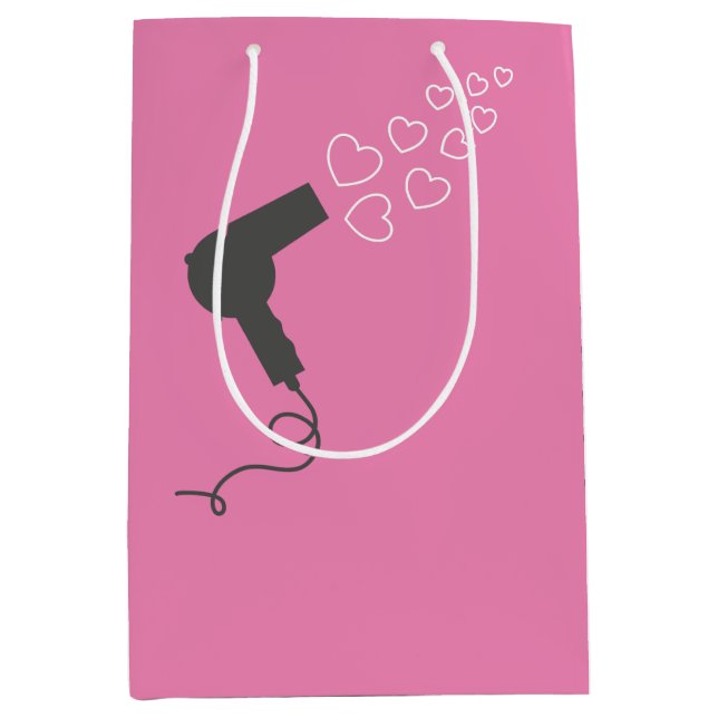 Cadeau Moyen Sac à cadeaux Coiffeur (Devant)