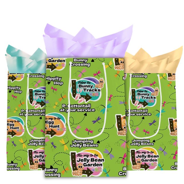 Cadeau Moyen Sac de cadeaux de Pâques (Créateur téléchargé)