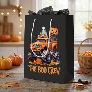 Cadeau Moyen Sac de fête Halloween Monster Truck