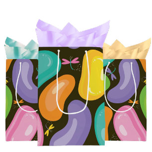 Cadeau Moyen Sac de Pâques friandises jardin de dragées
