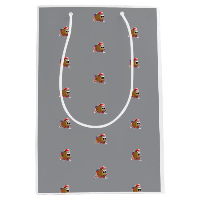 Cadeau Moyen Sac empoisonné Hérisson (Devant)