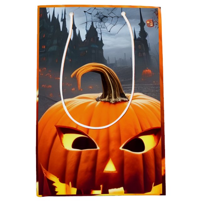 Cadeau Moyen Sac Halloween (Devant)