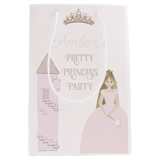 Cadeau Moyen Sac Princess Party (Devant)
