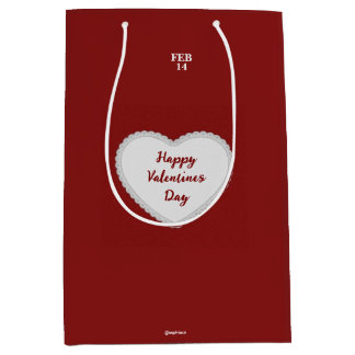 Cadeau Moyen Valentines sac de jour - sophiaco