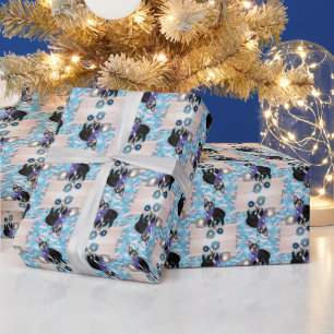 Cadeau Noël de Cowboy 2 - Chat / Kitten Papier à envelopp