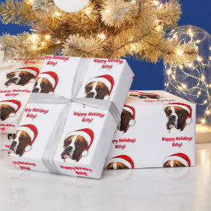 Cadeau Nom Personnaliser Boxer dans un papier d'enveloppe