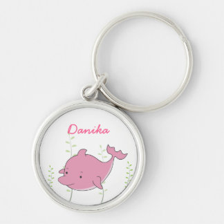 Cadeau nommé de Keychain de porte-clés de filles r
