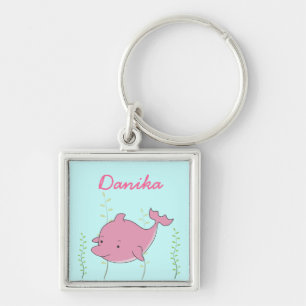 Cadeau nommé de Keychain de porte-clés de filles r