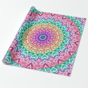 Cadeau Nouveau style G379 de Mehndi de mandala de papier