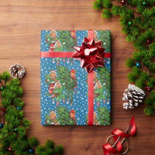 Cadeau Obtenir Le Papier D'Enveloppement De L'Arbre De No