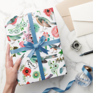 Cadeau Oiseaux   Papier d'emballage