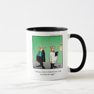 Cadeau Opticien Humour Mug