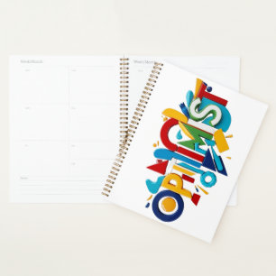 Cadeau optimiste planner 2026