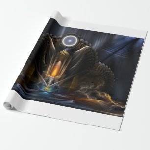 Cadeau Orbe De Temple De Karinos, Cyriteux, Papier Envelo