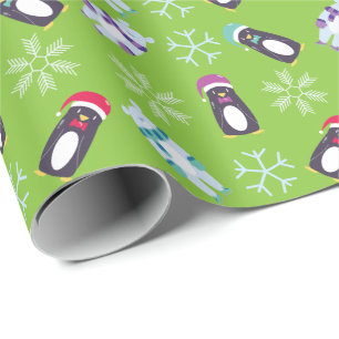 Cadeau Ours blanc d'Adorible et papier d'emballage de