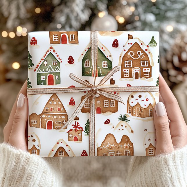 Cadeau Pain d'épices de Noël Maisons à papier d'enveloppe (Créateur téléchargé)