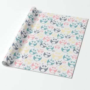 Cadeau Panda Magic : Conception de papier d'enveloppement