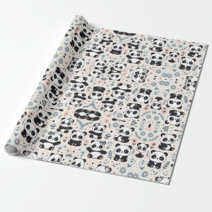 Cadeau Panda Magic : Conception de papier d'enveloppement