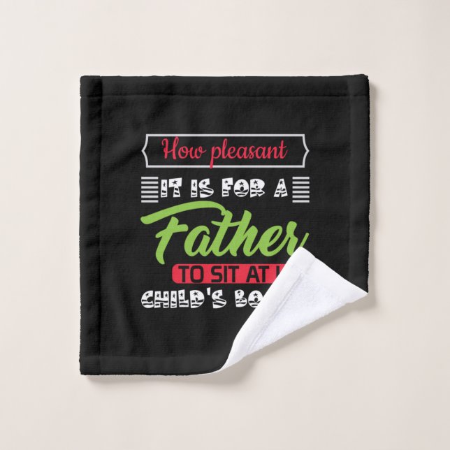Cadeau Papa C'est Pour Un Père (Gant de toilette)