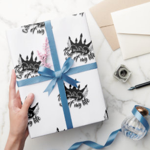 Cadeau Papa King de ma vie Fête des pères papier envelopp