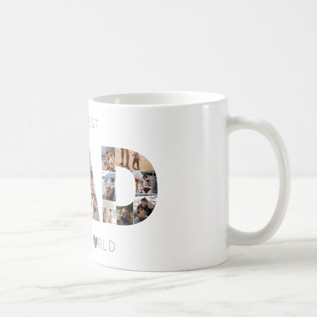 cadeau papa personnalisé Mug classique, 11 oz (Droite)