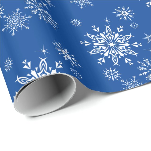 Cadeau Papier à écailles de Noël (Coin rond)