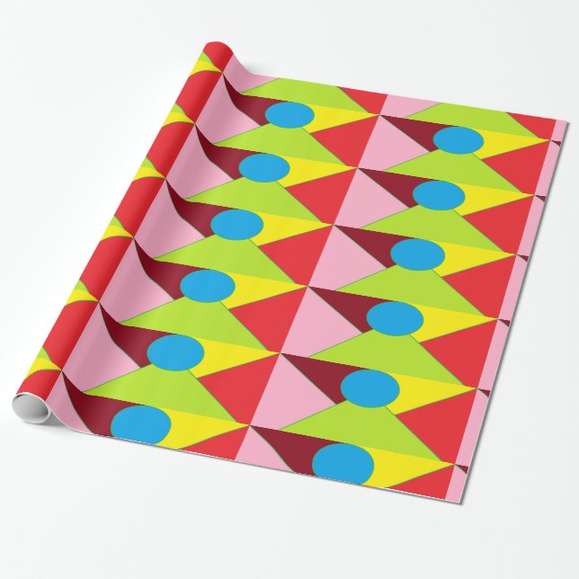 Cadeau Papier à écritures brillant (Déroulé)