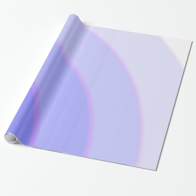 Cadeau papier à enveloppement à rouleaux lilas (Déroulé)